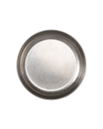 bord diep vintage rvs 25 cm.