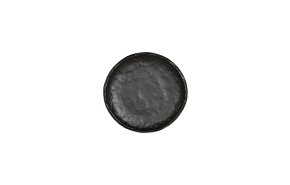 bord plat Raw Oyster zwart 16 cm.