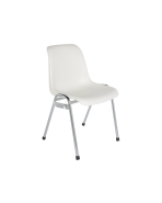 stoel Le Mans wit koppelbaar
