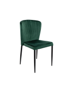 stoel Bilbao velours donkergroen