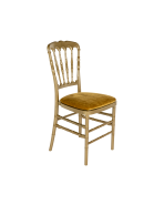 stoel Versaille goud met gouden zitting