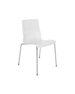 stoel Isi hoogglans wit