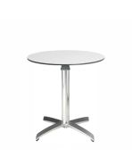 tafel Ypsylon wit rond 70 cm.
