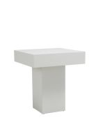 tafel Cubic wit 68 cm.