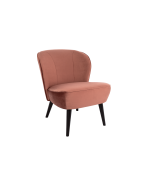 fauteuil Miami oudroze