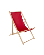 strandstoel Beach rood