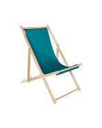 strandstoel Beach blauw