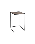 statafel zwart Stiletto Mystic Pine 70 x 70 x 108 cm.