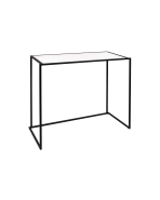 statafel zwart Stiletto wit 120 x 56 x 108 cm.