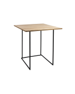 statafel Oklahoma 100 x 100 x 112 cm.