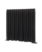 6 meter Pipe & Drape zwart 3 m hoog