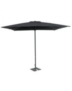 marktparasol zwart vierkant