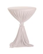 statafeldecoratie Classic met strik wit