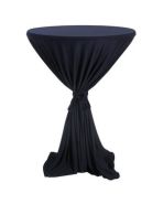 statafeldecoratie Classic met strik donkerblauw