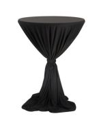 statafeldecoratie Classic met strik zwart