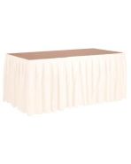 tafelrok Classic wit 410 x 73 cm.