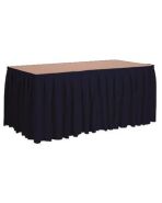 tafelrok Classic donkerblauw 410 x 73 cm.