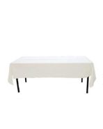 tafellaken wit 280 x 130 cm.