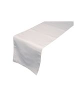 tafelloper wit 130 x 40 cm.