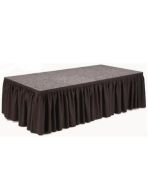 podiumrok zwart 200 x 79 cm.