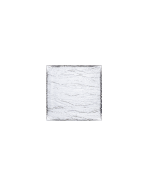 bordje glas Minerali 11,5 x 11,5 cm.