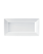 bord plat wit rechthoekig Quadra 28 x 15,5 cm.