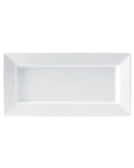 bord plat wit rechthoekig Quadra 35,5 x 19 cm.