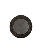 bord plat Black Aurora 19,5 cm.