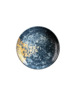 bord plat Brest donkerblauw 20 cm.