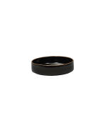 bord diep Japan zwart 15 cm.