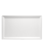 schaal plat Melamine wit 1/1 gastronorm.