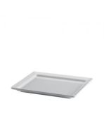 schaal plat Melamine wit 1/2 gastronorm