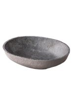 schaal halfdiep Rock melamine 37,5 x 32 x 9,5 cm. 4,5 liter