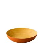 schaal Bamboo oranje ø 32 x 6,5 cm.