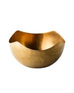 schaal diep Vintage gold Zen 26 cm.