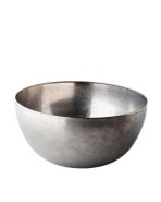 schaal diep Vintage rvs 30 cm.