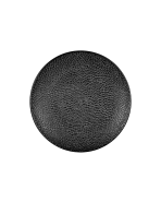 bord plat Honeycomb zwart 21 cm.