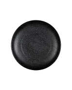 bord plat Honeycomb zwart 27,5 cm.