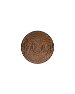 side plate Leopard bruin 16 cm.