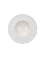 bord diep Chalk wit 27 cm.