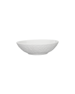 coupe bord diep Chalk wit 21,5 cm.