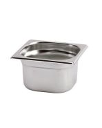 gastronormbak 1/6 10 cm. 1,5 liter