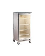 flessenkast verrijdbaar met glazendeur 500 liter