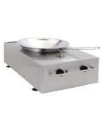 wokpan met inductieverwarming Front-cooking