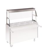 ademscherm met infrarood verwarming