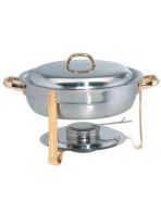 chafing dish rond 30 cm.