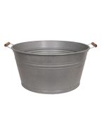 teil Zink met 2 handvaten