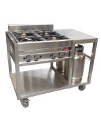 kooktafel met 4 branders