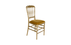 stoel Versaille goud met gouden zitting