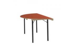 klaptafel half rond 160